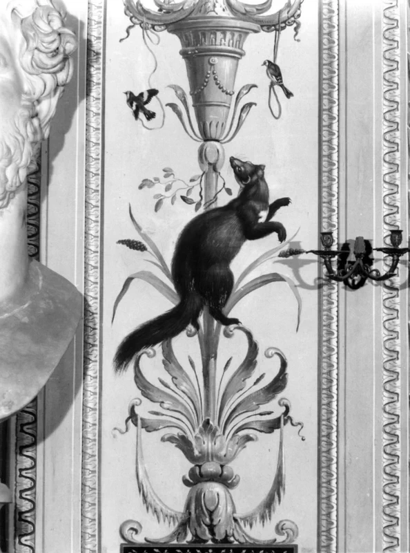Lontra e uccelli - Villa Borghese Pinciana, Roma